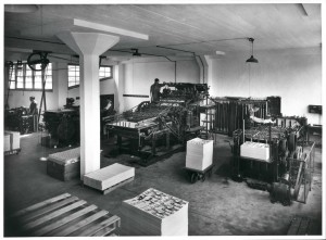 WJ Cryer Printers Marriott St Redfern 1935 Commercial Print Dept